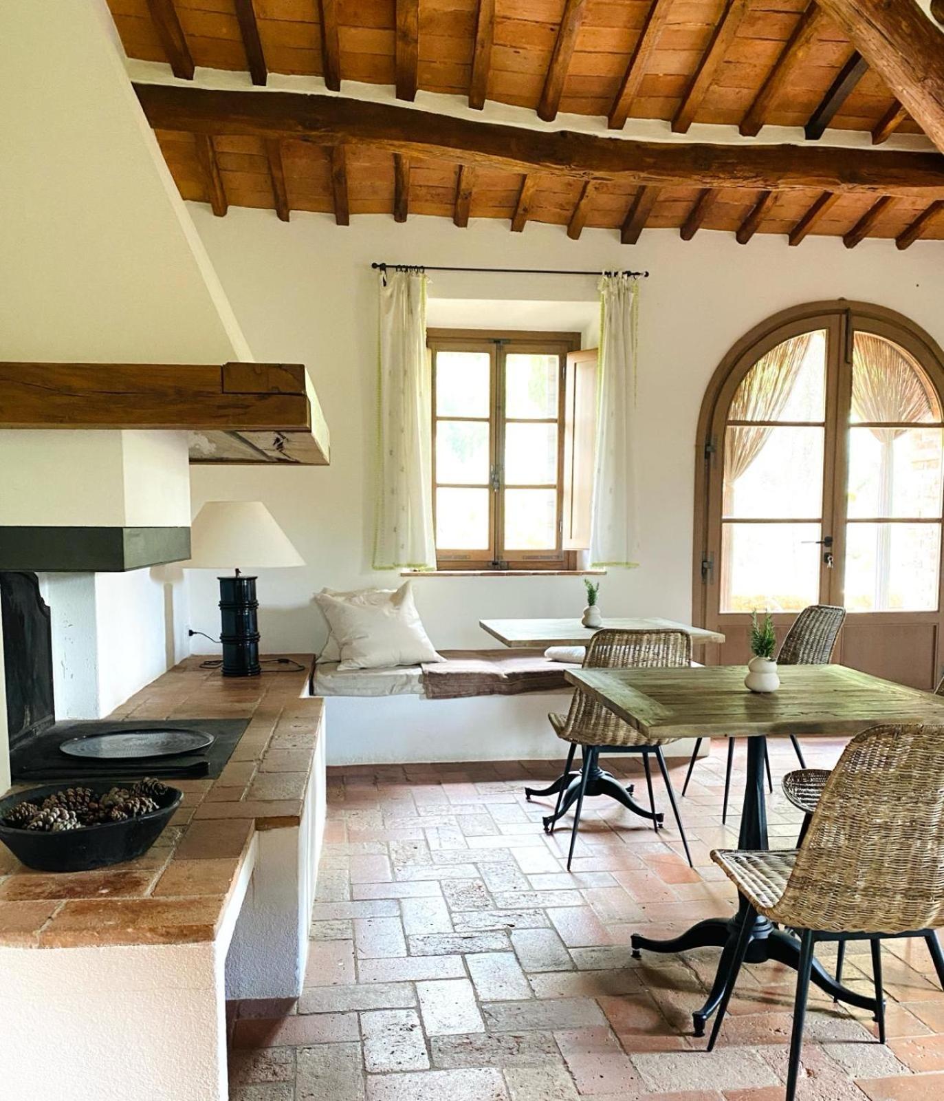 Abbadia Wine Relais Bed and Breakfast Montefollonico Exteriör bild