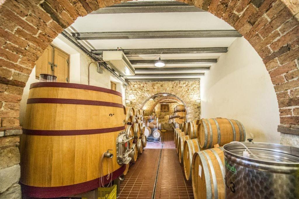 Abbadia Wine Relais Bed and Breakfast Montefollonico Exteriör bild