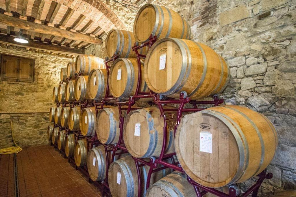 Abbadia Wine Relais Bed and Breakfast Montefollonico Exteriör bild