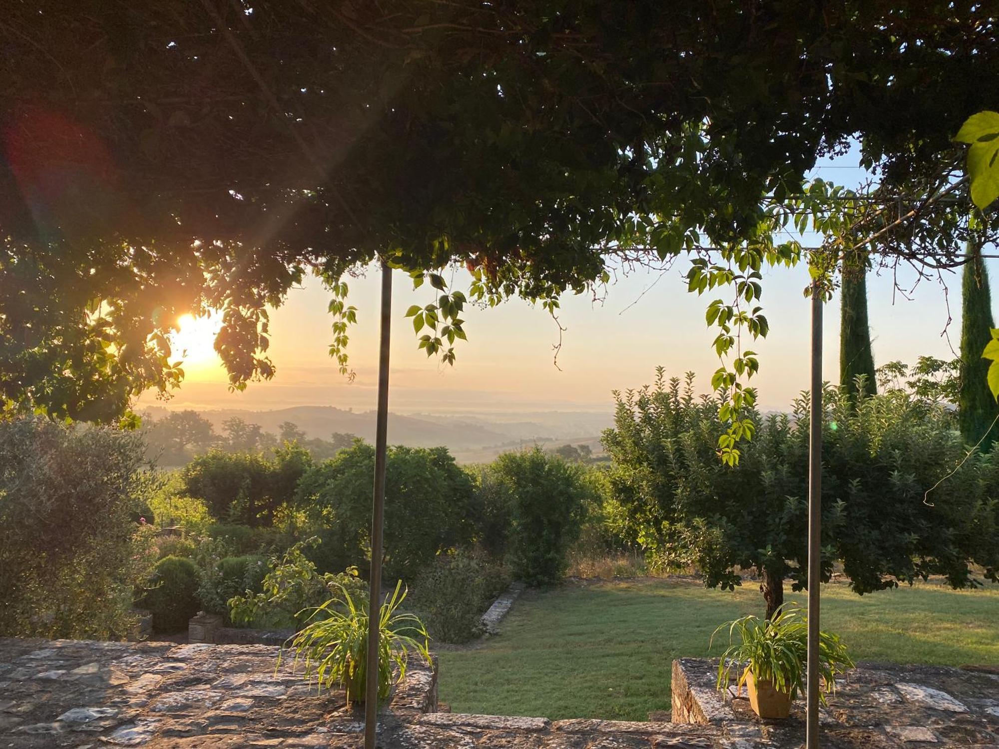 Abbadia Wine Relais Bed and Breakfast Montefollonico Exteriör bild