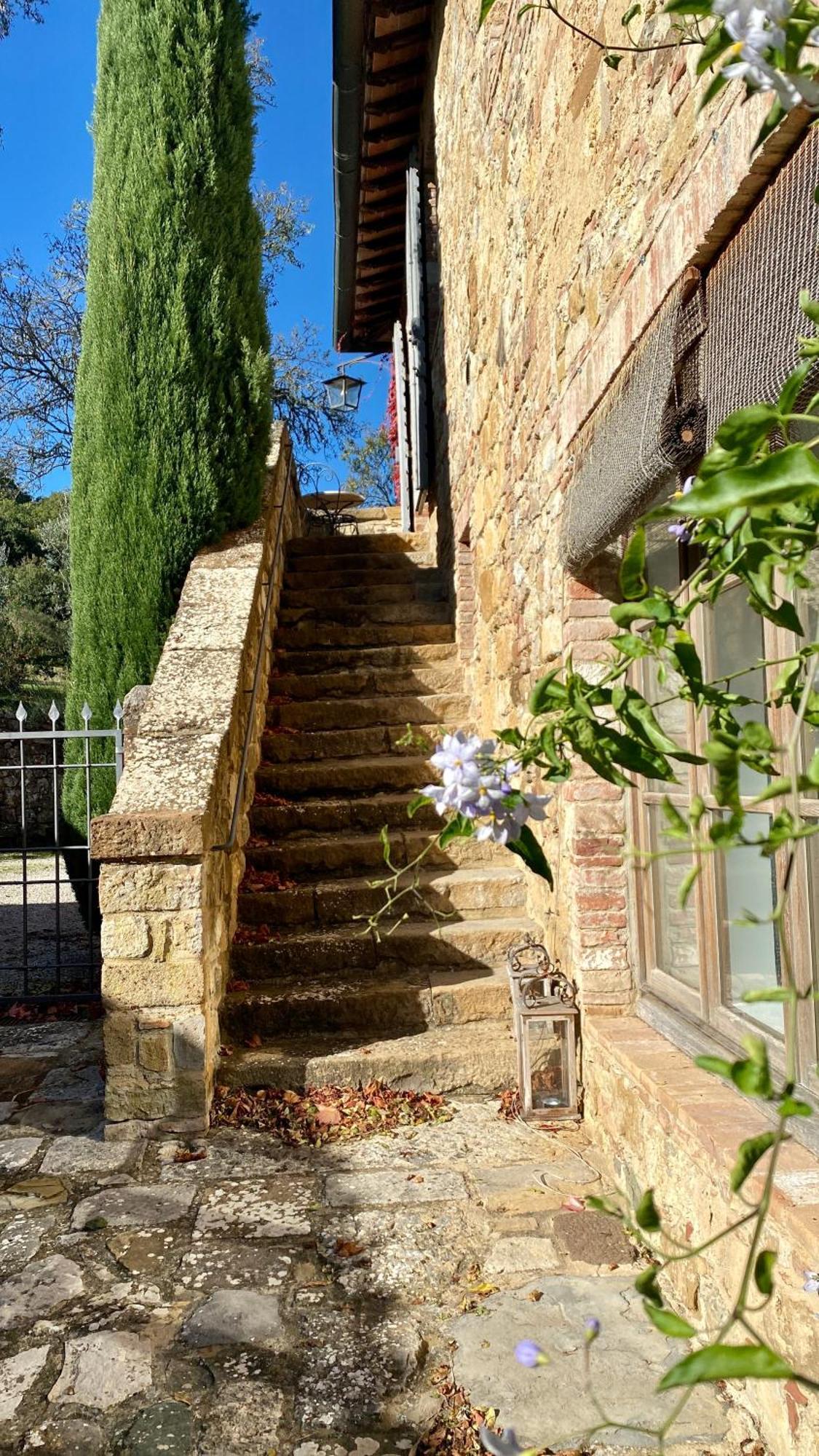 Abbadia Wine Relais Bed and Breakfast Montefollonico Exteriör bild
