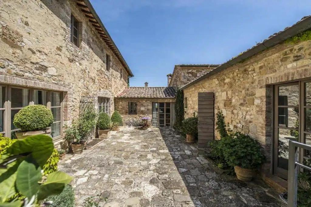 Abbadia Wine Relais Bed and Breakfast Montefollonico Exteriör bild