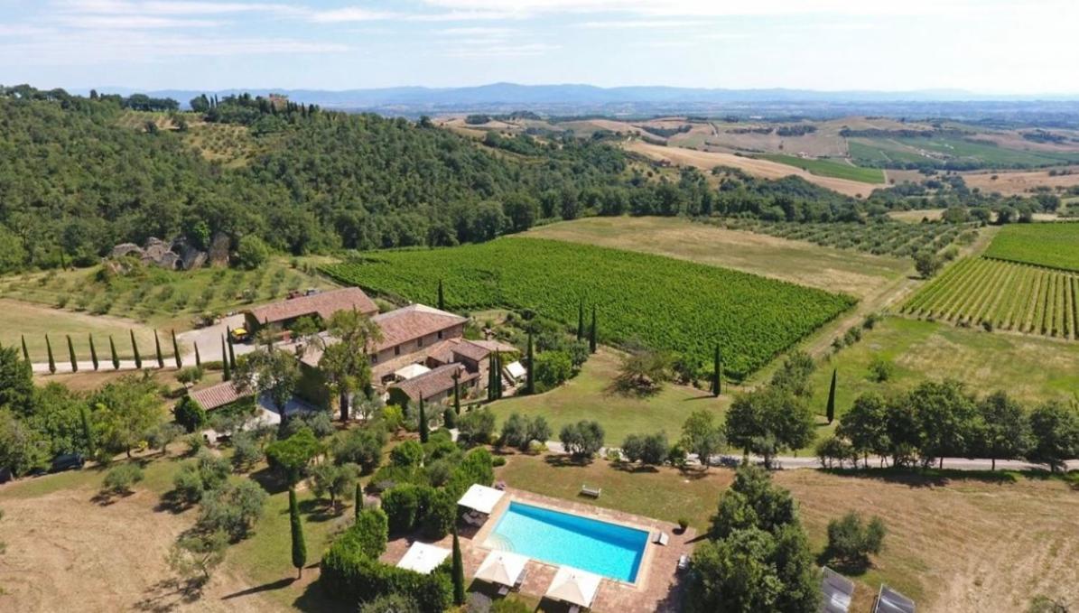 Abbadia Wine Relais Bed and Breakfast Montefollonico Exteriör bild